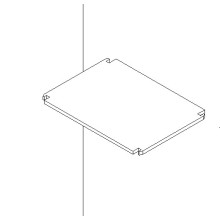 Regalboden 30 cm tief für Ordnerregal 420 mm