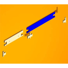 Wandbefestigung -leiste für Jennifer Regale 49 cm breit