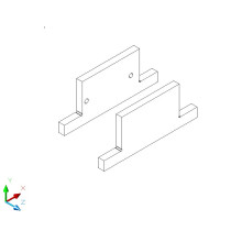 Sockelaufdoppellung - MDF