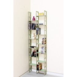 Bücherregal IDEE in Birke-Multiplex Pastelgrün